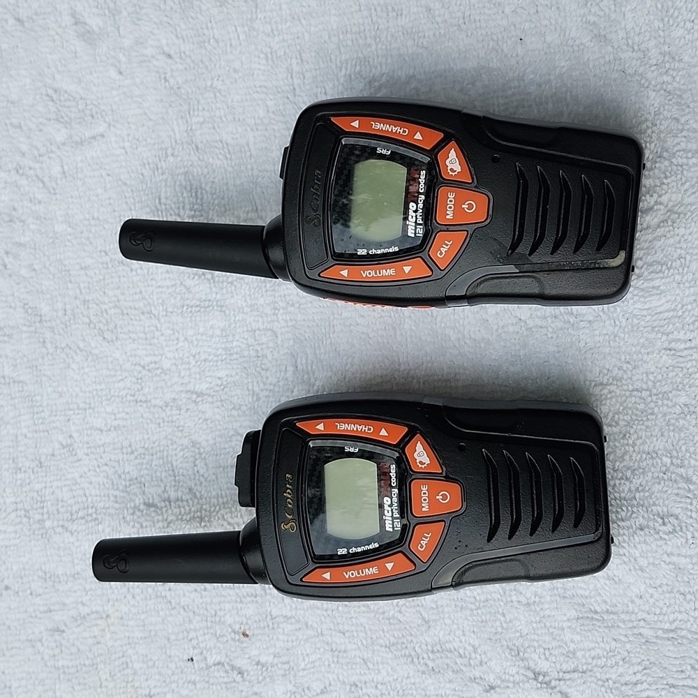 Walkie talkies